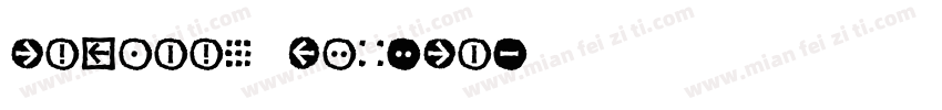 HACKSAW GLYPHS字体转换